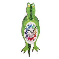 Detské kyvadlové hodiny MPM Fernse krokodíl 4468.C, 55cm